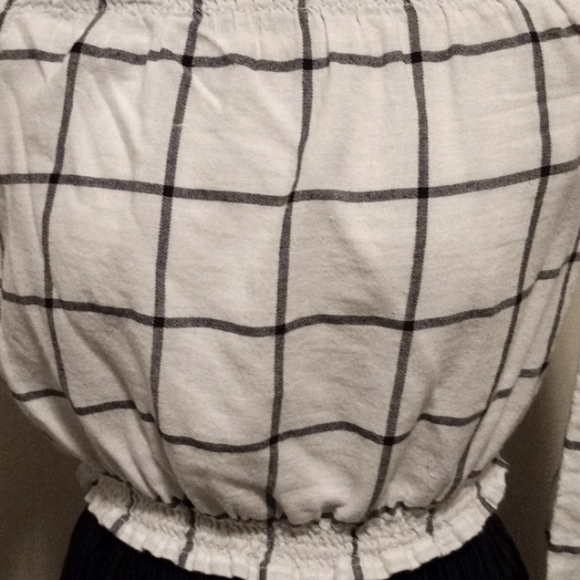 Stretch OFF THE SHOULDER Longsleeve Shirt by: *GARAGE* - Picture 2 of 2